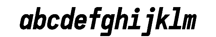 OPSPlacard BoldItalic FONT