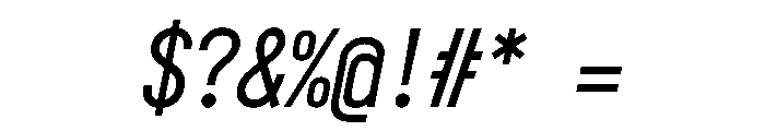 OPSPlacard Italic Font OTHER CHARS