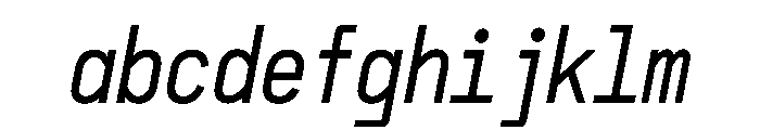 OPSPlacard Italic FONT