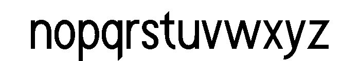 OPSRestructionalText Regular Font LOWERCASE