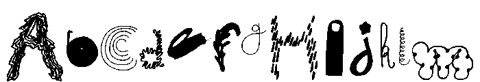 OpenBoek NotRegular FONT