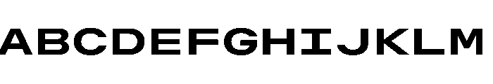 OpenInto 1000Bold Instance Font UPPERCASE