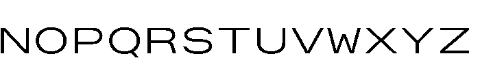 OpenInto 1000Light Instance Font UPPERCASE