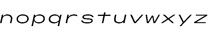 OpenInto 1000LightItalic Instance Font LOWERCASE