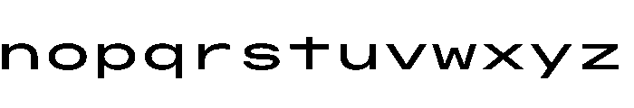 OpenInto 1000Regular Instance Font LOWERCASE