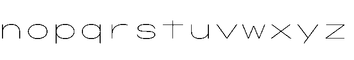OpenInto 1000Thin Instance Font LOWERCASE