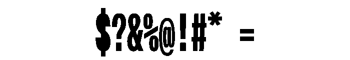OpenInto 300Bold Instance Font OTHER CHARS