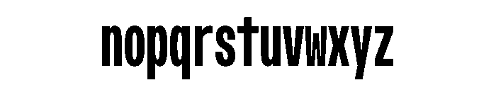 OpenInto 300Bold Instance Font LOWERCASE