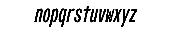 OpenInto 300RegularItalic Instance Font LOWERCASE