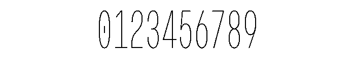 OpenInto 300Thin Instance Font OTHER CHARS
