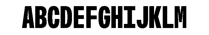 OpenInto 400Black Instance Font UPPERCASE