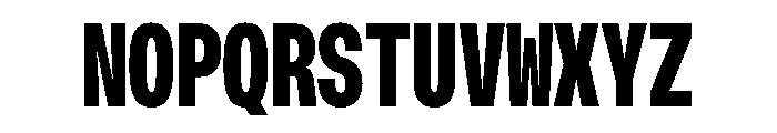 OpenInto 400Black Instance Font UPPERCASE