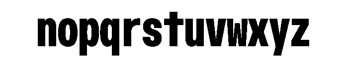 OpenInto 400Black Instance Font LOWERCASE