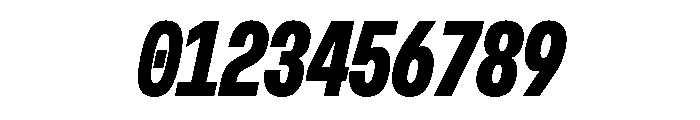 OpenInto 400BlackItalic Instance Font OTHER CHARS