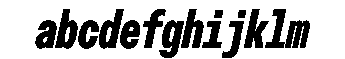 OpenInto 400BlackItalic Instance FONT