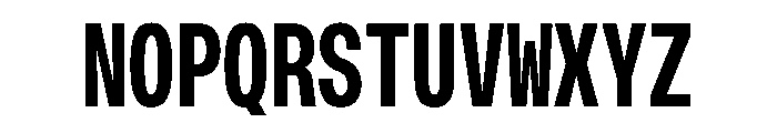 OpenInto 400Bold Instance Font UPPERCASE