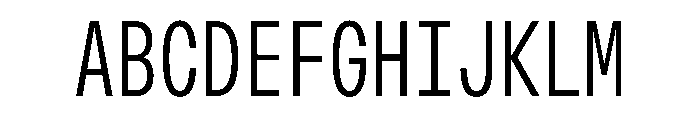 OpenInto 400Light Instance Font UPPERCASE