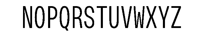 OpenInto 400Light Instance Font UPPERCASE