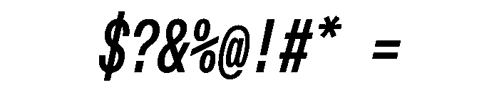 OpenInto 400RegularItalic Instance Font OTHER CHARS