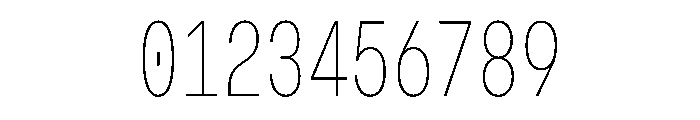 OpenInto 400Thin Instance Font OTHER CHARS