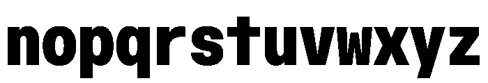OpenInto 500Black Instance Font LOWERCASE