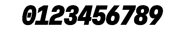 OpenInto 500BlackItalic Instance Font OTHER CHARS