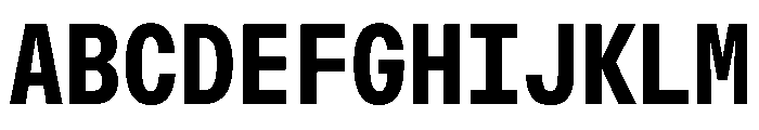 OpenInto 500Bold Instance Font UPPERCASE