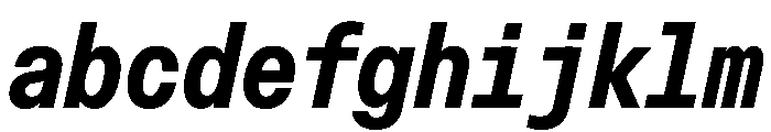 OpenInto 500BoldItalic Instance FONT