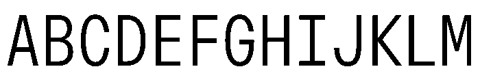 OpenInto 500Light Instance Font UPPERCASE