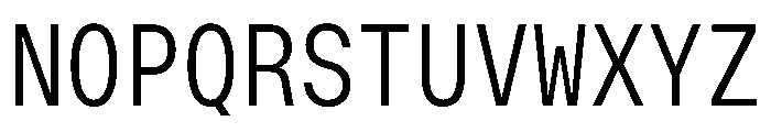 OpenInto 500Light Instance Font UPPERCASE