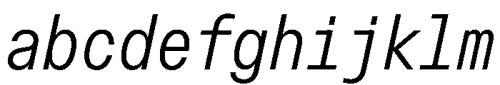 OpenInto 500LightItalic Instance FONT