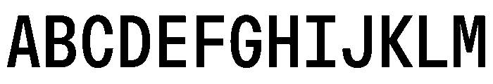 OpenInto 500Regular Instance Font UPPERCASE