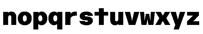OpenInto 600Black Instance Font LOWERCASE