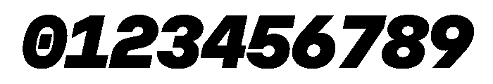 OpenInto 600BlackItalic Instance Font OTHER CHARS