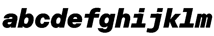 OpenInto 600BlackItalic Instance FONT