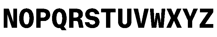 OpenInto 600Bold Instance Font UPPERCASE