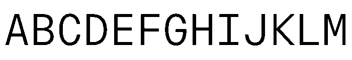 OpenInto 600Light Instance Font UPPERCASE