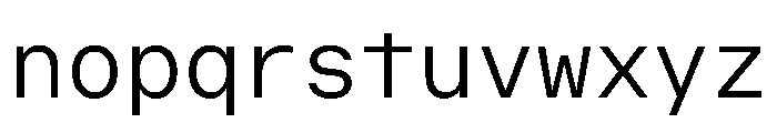 OpenInto 600Light Instance Font LOWERCASE