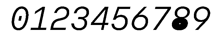 OpenInto 600LightItalic Instance Font OTHER CHARS