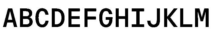 OpenInto 600Regular Instance Font UPPERCASE
