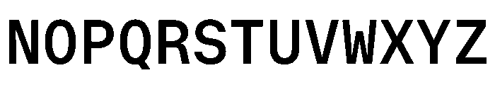 OpenInto 600Regular Instance Font UPPERCASE