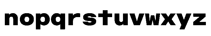 OpenInto 700Black Instance Font LOWERCASE