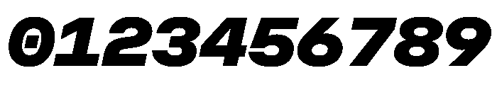 OpenInto 700BlackItalic Instance Font OTHER CHARS