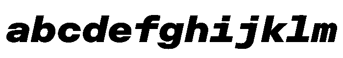 OpenInto 700BlackItalic Instance FONT
