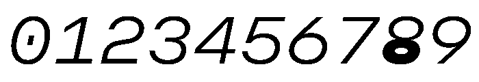 OpenInto 700LightItalic Instance Font OTHER CHARS