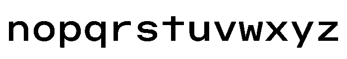 OpenInto 700Regular Instance Font LOWERCASE