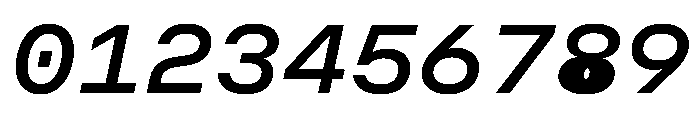 OpenInto 700RegularItalic Instance Font OTHER CHARS