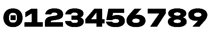 OpenInto 800Black Instance Font OTHER CHARS