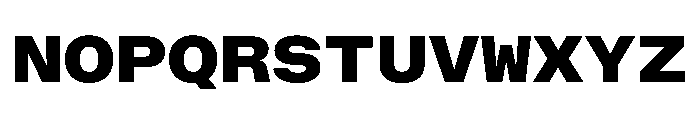 OpenInto 800Black Instance Font UPPERCASE