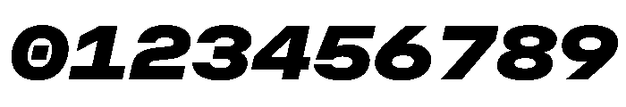 OpenInto 800BlackItalic Instance Font OTHER CHARS